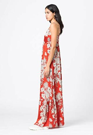 HALLHUBER Maxikleid mit Blumenprint, Bunt