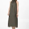 HALLHUBER Midikleid aus Seidenchiffon, Grau