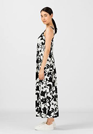 HALLHUBER Midikleid mit Floralprint, Bunt