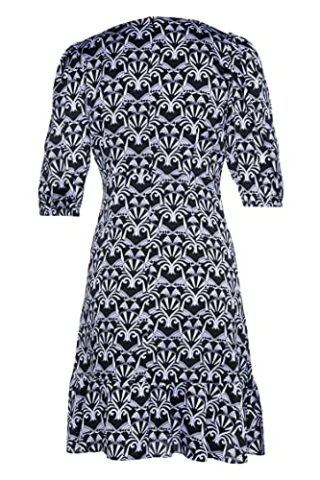 HUGO Casual Kigura-1 Ausgestelltes Kleid, Bunt