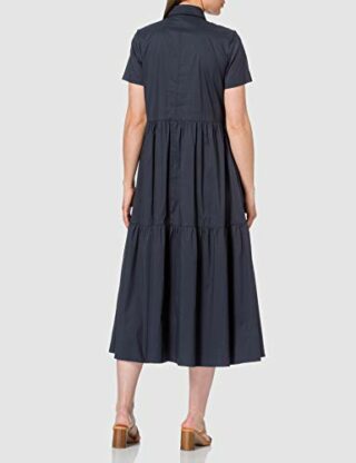 HUGO Ennish 10211515 01 Hemdblusenkleid, Blau