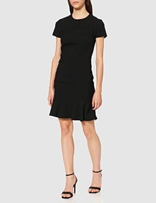 HUGO Kilanas Cocktailkleid, Schwarz