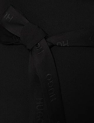 HUGO Kimiras Cocktailkleid, Schwarz