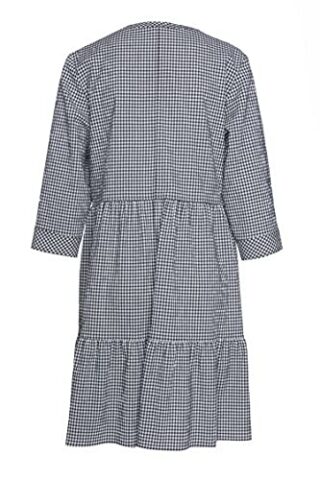 HUGO Klevia Tunika Kleid, Schwarz