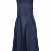 Highmoor Leinenkleid, Blau