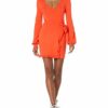 House of Harlow 1960 Petra Sweater Kleid, Rot