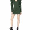 House of Harlow 1960 Rhys Mini Kleid, Grün