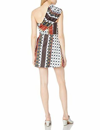 House of Harlow 1960 SORINA Mini Kleid, Beige