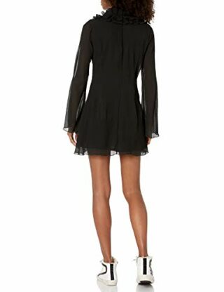 House of Harlow 1960 Soleil Mini Kleid, Schwarz