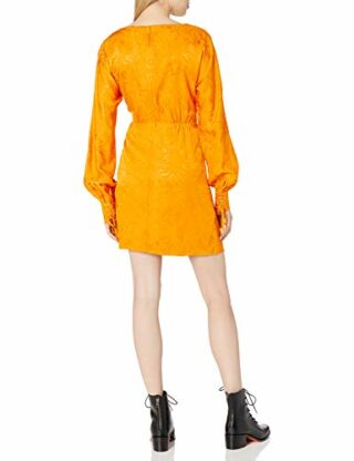 House of Harlow Clark Cocktail-Kleid, Minikleid, Gelb