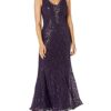 Ignite Abendkleid mit Pailletten, Lila
