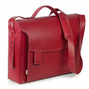 Jahn-Tasche Luxus Aktentasche, Rot