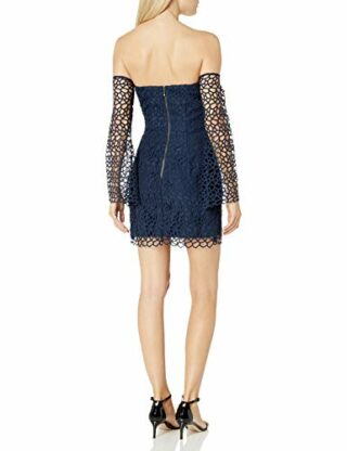 Keepsake the Label Countdown Minikleid aus Spitze, Blau