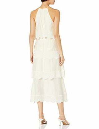 Keepsake the Label High Hopes Ärmelloses Neckholder-Midikleid, Beige