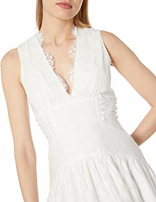 Keepsake the Label Wildfire MIDI Kleid, Beige