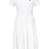 Lacoste EF1682 Polo-Kleid, Sommerkleid, Weiß