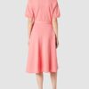 Lacoste EF5471 Robe Ausgestelltes Kleid, Pink
