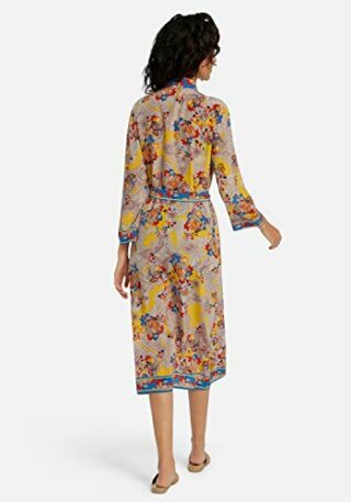 Laura Biagiotti Roma Abendkleid mit Taschen, Bunt