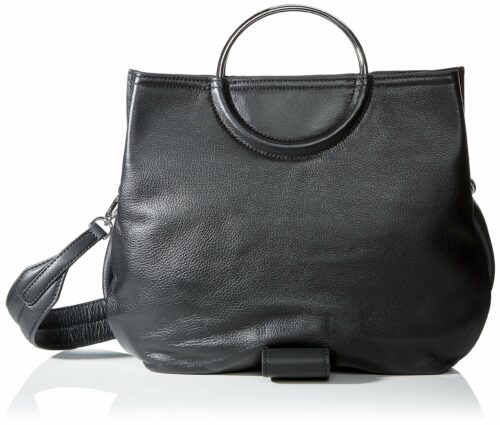 Liebeskind Neo Amalfi Leder Handtasche, Schwarz