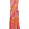 Lieblingsstück RomeaL Ausgestelltes Kleid, Orange