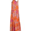 Lieblingsstück RomeaL Ausgestelltes Kleid, Orange