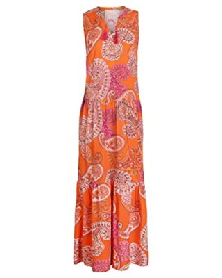 Lieblingsstück RomeaL Ausgestelltes Kleid, Orange