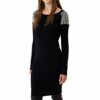 Liu Jo Strickkleid, Schwarz
