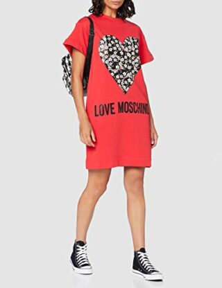 Love Moschino Sommerkleid, Rot