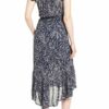 Lucky Brand Felice Blumenkleid, Blau