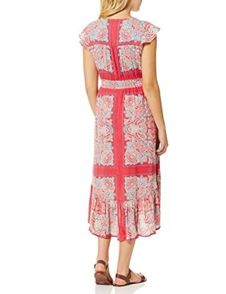 Lucky Brand Midikleid, Rot