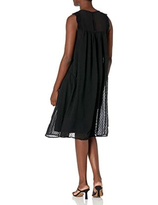 Lucky Brand Swiss Trägerkleid, Schwarz