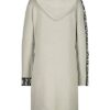 MONARI Strickkleid mit Kapuze, Grün