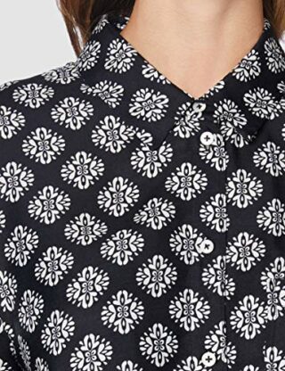 Marc O'Polo 006113021315 Midikleid, Schwarz