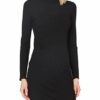 Marc O'Polo 011518367015 Strickkleid, Schwarz