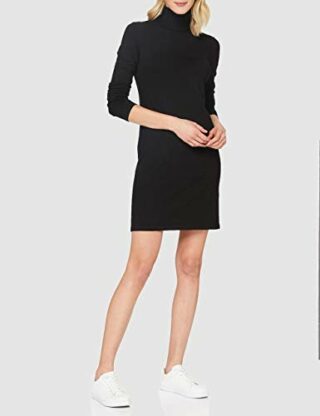 Marc O'Polo 011518367015 Strickkleid, Schwarz