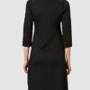 Marc O’Polo 102300259029 Ausgestelltes Kleid, Midi-Kleid, Schwarz