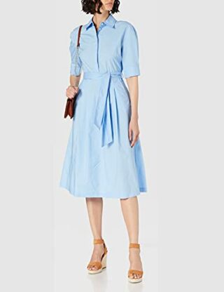 Marc O'Polo 103177321163 Midikleid, Blau
