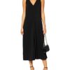 Marc O'Polo 107143221117 A-Linien-Kleid, Schwarz