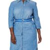 Marc O'Polo 903939026053 Jeanskleid, Blau