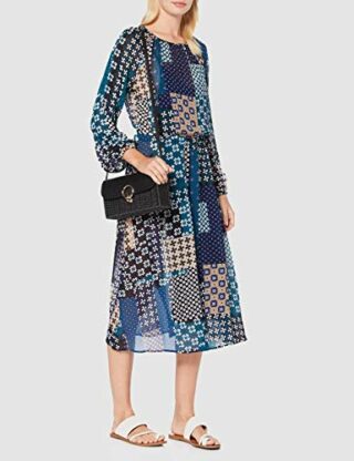 Marc O'Polo 908085321279 Midikleid, Blau