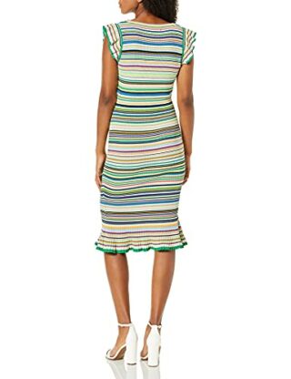 Milly Micro Gestreiftes Mini-Meerjungfrauenkleid, Bunt