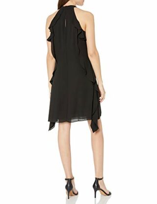 Nine West Ausgestelltes Kleid, Schwarz