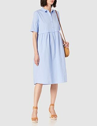 Noa Noa Hemdblusenkleid, Blau