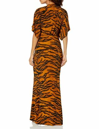 Norma Kamali Abendkleid, Braun