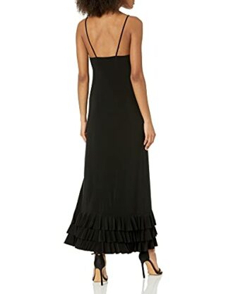 Norma Kamali Abendkleid in A-Linie, Schwarz