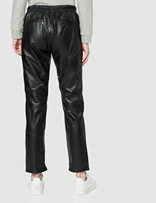 Oakwood Bellissima Lederhose, Schwarz