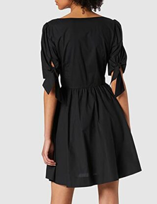 PINKO ASSOLTO A-Linien-Kleid, Schwarz