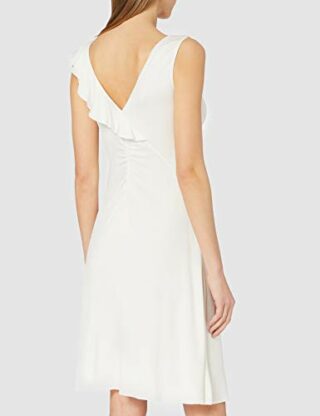 PINKO AUSTRALIANO 1 A-Linien-Kleid, Weiß