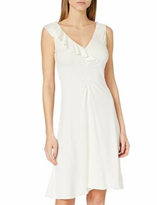 PINKO AUSTRALIANO 1 A-Linien-Kleid, Weiß