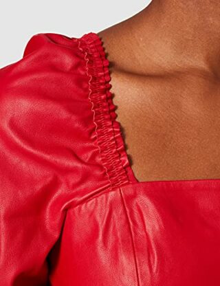 PINKO LUNATICO Midi-Kleid, Rot